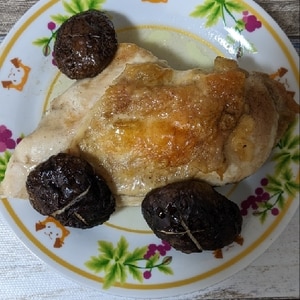 鶏むね肉のオーブン焼き　シンプルでジューシー